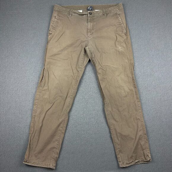 Mountain Hardwear‎ Pants Mens 36x32 Brown Outdoor Hiking Softshell - Picture 1 of 11